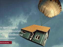 Waternoodwoning uit Raamsdonkveer te zien in het Nederlands Openluchtmuseum