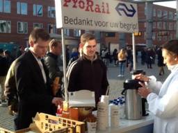 Gratis koffie op station Den Bosch