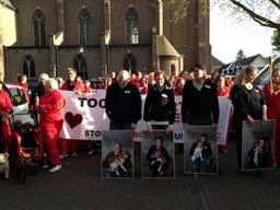 Protest in Escharen (foto: Marco van den Broek / SQ Vision)