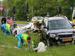 gewonden bij ongeluk Tilburg