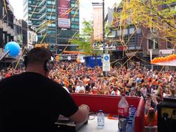 Koningsdag vorig jaar in Eindhoven (foto: Ferenc Triki)