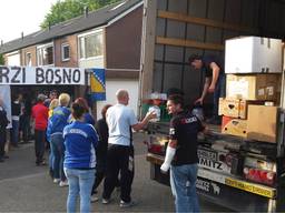 Hulpgoederen vanuit Tilburg naar slachtoffers in Bosnië