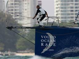 Gerd-Jan Poortman tijdens een eerder Volvo Ocean Race (Foto: Twitter)