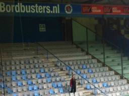 De enige supporter in uitvak