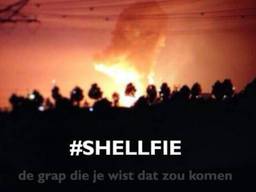 Shellfie was trending op Twitter na de brand in Moerdijk (Foto: Twitter)