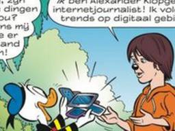 Alexander Klöpping in strip Donald Duck