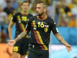 Steven Defour in actie op het WK (foto: VI Images)