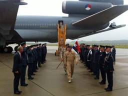 Laatste 'Afghanistan' militairen terug op vliegbasis Eindhoven