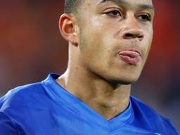 Memphis Depay maakt winnende doelpunt (archieffoto: Pics United)