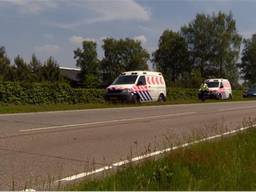 De plek waar Niels Pijnenburg uit de taxi raakte. (Foto: archief)