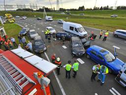 Ongeluk A2 (foto: Rico Vogels/SQ Vision)