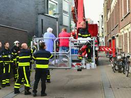 Zeven mensen gewond na een brand in een appartementencomplex  Tilburg 