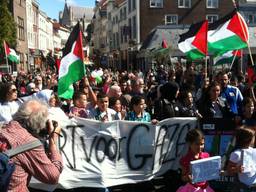 Pro-Gaza demonstratie in Breda verloopt zonder problemen