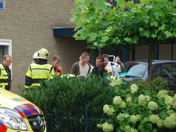 De man is bevrijd en naar het ziekenhuis gebracht (Foto: Rosé Lokhoff)