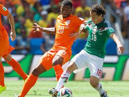 Guardado in actie tegen Oranje (foto: VI Images)