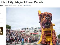 Bloemencorso Zundert haalt de Mew York Times