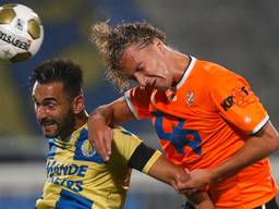 RKC'er Peter Jungschläger na verloren wedstrijd tegen FC Volendam
