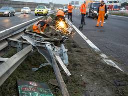 Ravage op de A16 (foto: ANP)