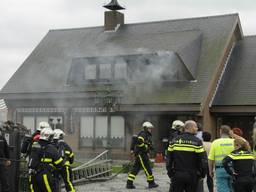 Woningbrand Sint Willebrord. (foto: Alexander Vingerhoeds/Obscura Foto)