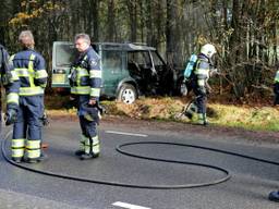 Het slachtoffer moest uitwijken voor een tegemligger (foto: SQ Vision)