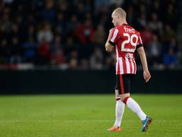 Jorrit Hendrix kreeg in de eerste helft twee keer geel