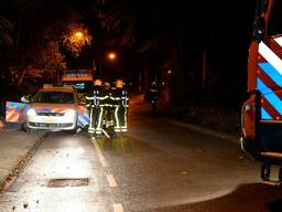 Hulpdiensten kwamen ter plekke in Oisterwijk na melding 'vreemde geur' (Foto: Toby de Kort)