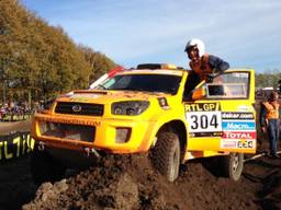 Drukte bij Dakar Pre-proloog op Eurocircuit in Valkenswaard