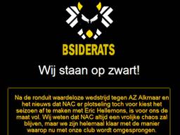 B-Side Rats op zwart