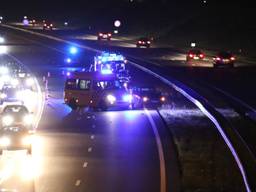 Man aangereden op A50 bij Nistelrode (Foto: AS Media)