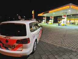 Tankstation overvallen in Waalre (Foto: Rico Vogels / SQ Vision)