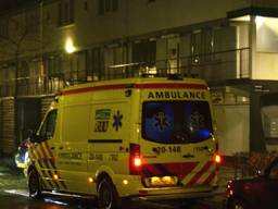 De woning in Tilburg die overvallen werd. Foto Jack Brekelmans