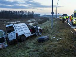 Hoe het ongeluk kon gebeuren, is nog onduidelijk. (Foto: Sander van Gils/SQ Vision)