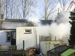 De brand woedde in de keuken. (foto: Alexander Vingerhoeds/Obscura Foto)