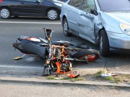 De motor is zwaar beschadigd (foto Bert van Kasteren/Ginopres)