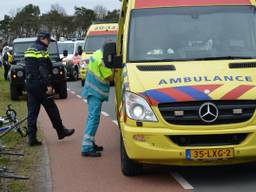 Een man en een vrouw raakten gewond. (Perry Roovers/SQ Vision)