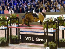 Maikel van der Vleuten tijdens Indoor Brabant 2015 (foto: Henk van Esch)