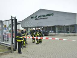 De brandweer was snel ter plaatse. (Foto: JV Media)