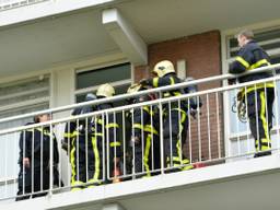 Een wasmachine veroorzaakte de brand. (Foto: Joes van Wanrooij./Stuve Fotografie).