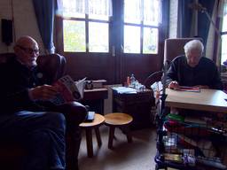 Jaap (92) en Ria (99) Tesser