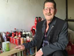 Frans Jansen uit Dongen werkt al 50 jaar bij Coca-Cola