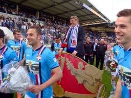 Ereronde met Jan Vioen door het stadion