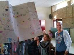 Protest voor Juf Manon 