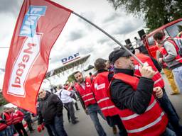 24-uursstaking bij DAF Trucks in Eindhoven (foto: ANP)