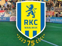 Het nieuwe logo van RKC Waalwijk