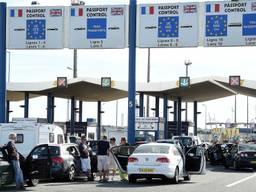 In Calais wordt gestaakt door veerdienstmedewerkers.