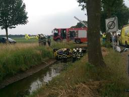 Waarschijlijk vloog de buggy uit de bocht. (Foto: Saskia Kusters/SK-Media)