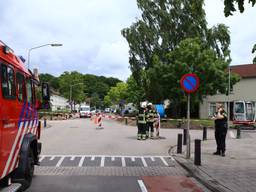 Het kruispunt werd afgesloten (Foto: Sander van Gils/SQ Vision).