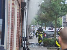 Brand in woning Pijlijserstraat in Tilburg. (foto: GinoPress)