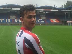 Erik Falkenburg is blij met zijn transfer naar Willem II (Foto: Job van der Zon)