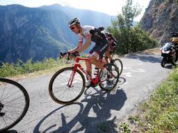 Bauke Mollema eindigde als zevende in de Tour 2015. (Foto: ANP).